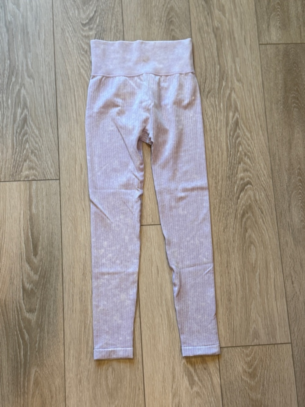 Women’s Aura Lilac Ribbed Seamless Leggings - XXS/XS